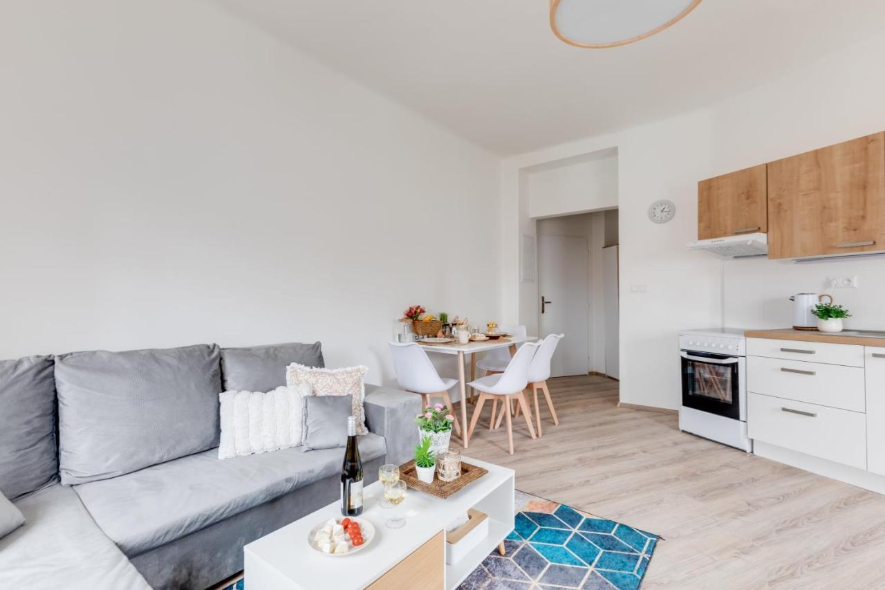 Modern, Bright And Spacious Apartment Прага Экстерьер фото